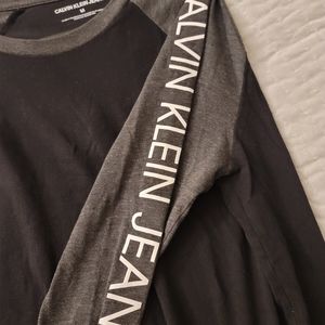 Mens Calvin klein long sleeve tee